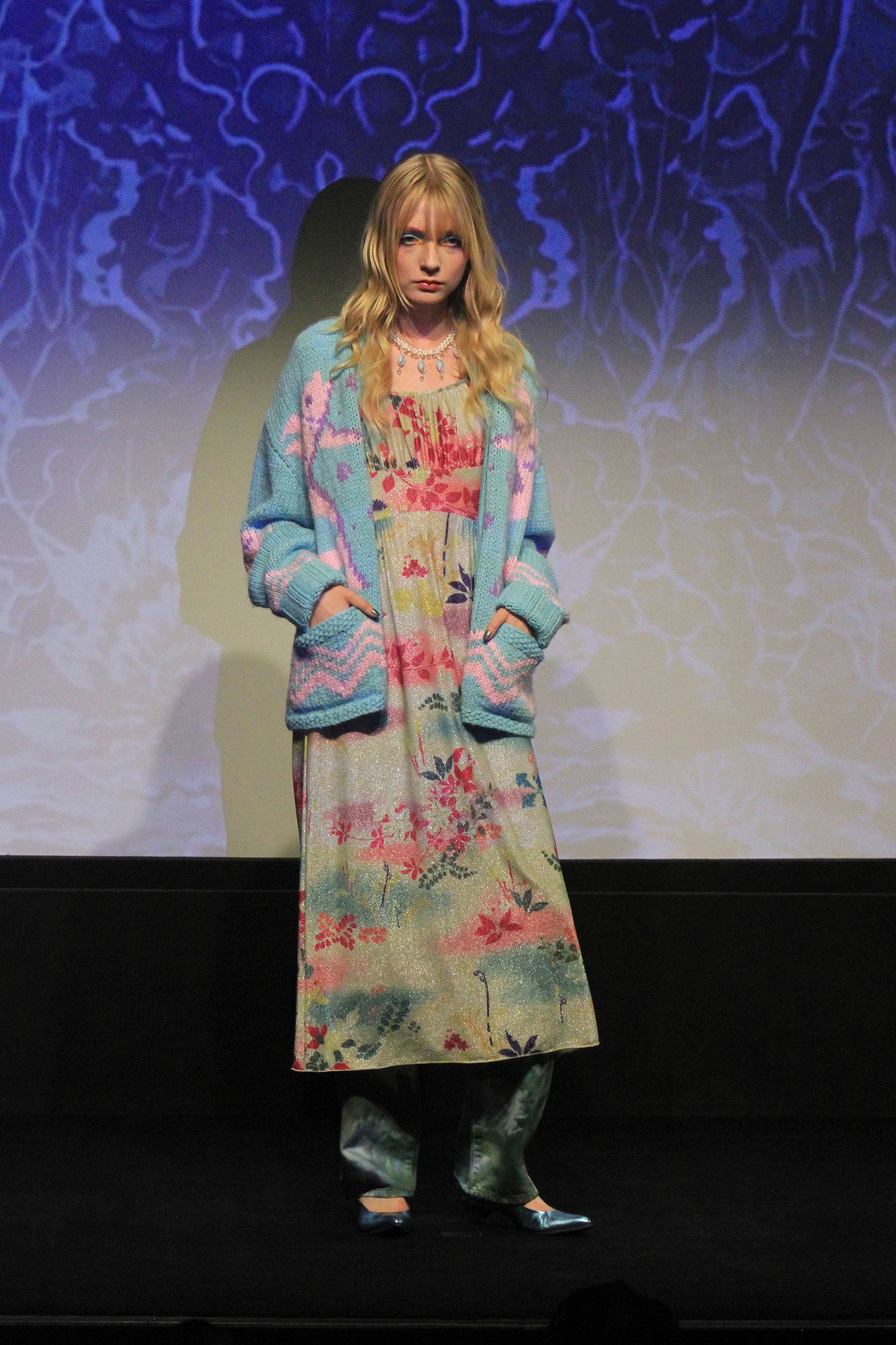 水器鼻さま用 ANNA SUI ドレス シルクオーガンジー アメリカサイズ4 ANNA SUI | GRACE